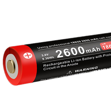 Batterie rechargeable klarus 2600 mAh prise micro USB