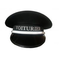 Casquette Voiturier Broderie Argent