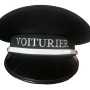 Casquette Voiturier Broderie Argent