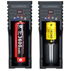 Chargeur klarus pour 1 batterie rechargeable