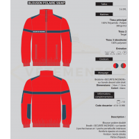Fiche produit blouson polaire SSIAP