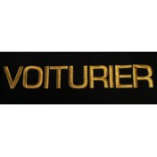 FLAP VOITURIER COEUR BRODERIE DOREE