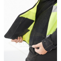 Gilet Jaune Haute Visibilité Personnalisable Réglage Tailles