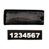 Pochette plastique transparente avec NUB