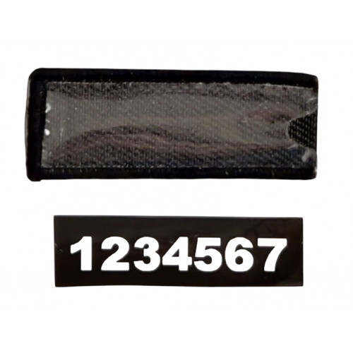 Pochette plastique transparente et NUB