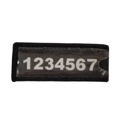 Pochette plastique transparente et NUB