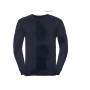 Pull col V Navy