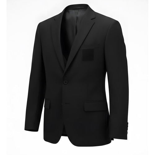 VESTE DE COSTUME NOIR SECURITE PRIVEE