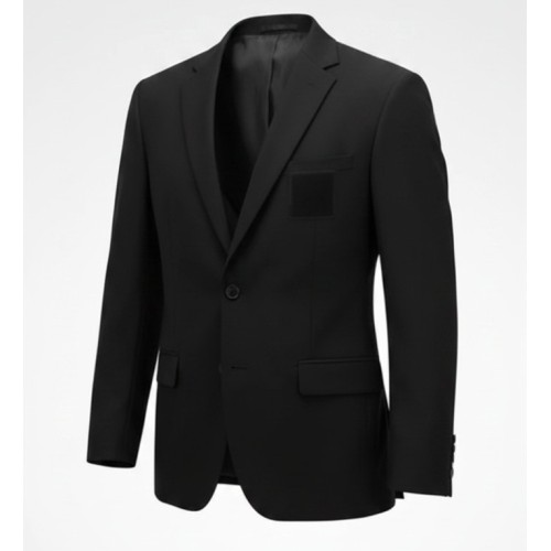 VESTE DE COSTUME NOIR SECURITE PRIVEE