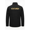 VESTE SOFTSHELL VOITURIERS BRODERIE OR