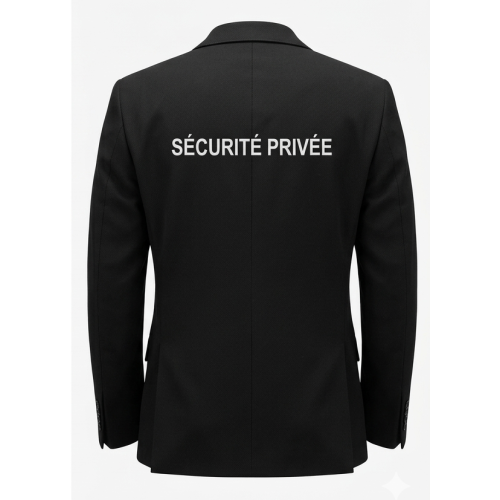 COSTUME NOIR SECURITE PRIVEE