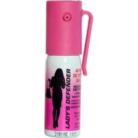 Bombe aérosol Lacrymogene gel poivre 17ml - Lady