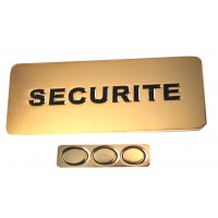 BADGE SECURITE MAGNETIQUE + EPOXY