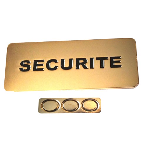 BADGE SECURITE MAGNETIQUE + EPOXY