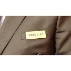 BADGE SECURITE MAGNETIQUE + EPOXY
