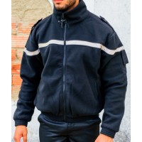 Blouson Polaire Double Securite Grand Zip