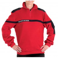 Blouson Polaire Petit Zip Securite Incendie