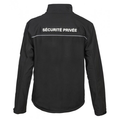 Blouson Softshell sécurité privée