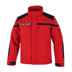 Blouson SOFTSHELL SSIAP Securite Incendie avec manches amovibles