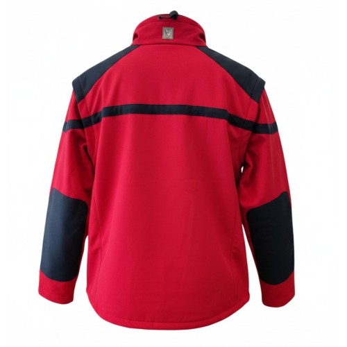 Blouson SOFTSHELL SSIAP Securite Incendie avec manches amovibles