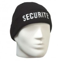 Bonnet Acrylique brode SECURITE