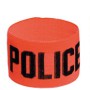 Brassard Police Orange Elastique