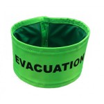 Brassard Vert Evacuation