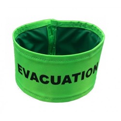Brassard Vert Evacuation