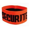 Brassard Securite Orange Elastique