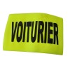 BRASSARD ELASTIQUE JAUNE SERIGRAPHIE VOITURIER