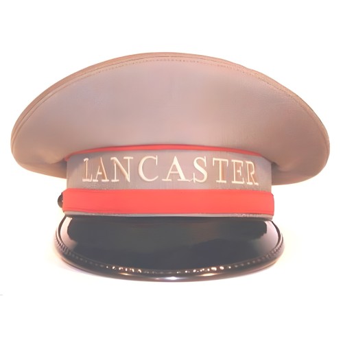 Casquette surpiquée et passepoilée