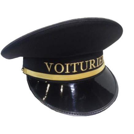 Casquette Voiturier Broderie OR