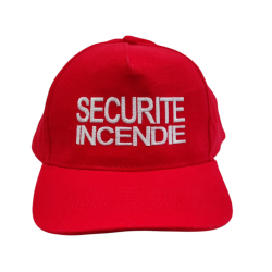 Casquette Sécurité Incendie