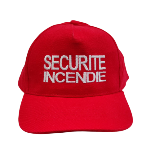 Casquette Sécurité Incendie