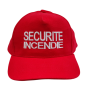 Casquette Sécurité Incendie