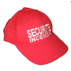 Casquette Sécurité Incendie