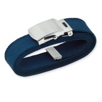 Ceinture Toile Bleu Marine