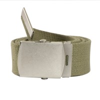 Ceinture Toile Vert Armée