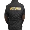 FLAP VOITURIER DOS BRODERIE DOREE