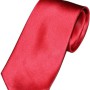 Cravate Classique Rouge