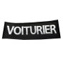FLAP VOITURIER COEUR BRODERIE ARGENTEE