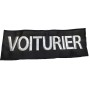 FLAP VOITURIER DOS BRODERIE ARGENTEE
