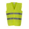 GILET HAUTE VISIBILITE JAUNE
