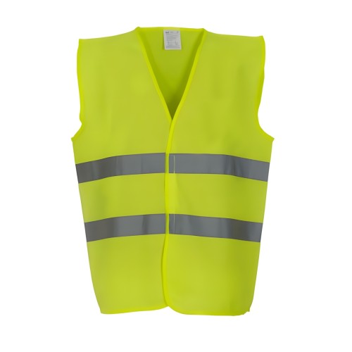 GILET HAUTE VISIBILITE JAUNE