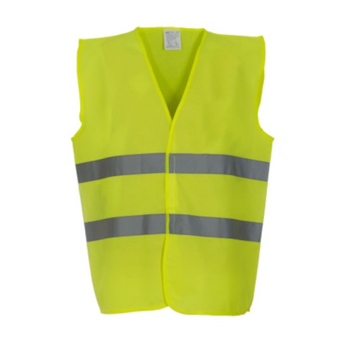 GILET HAUTE VISIBILITE JAUNE