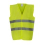GILET HAUTE VISIBILITE JAUNE