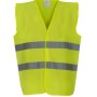 GILET HAUTE VISIBILITE JAUNE
