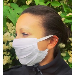 Masque barrière tissu, lavable, 100% LYOCEL