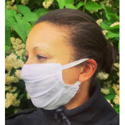 Masque barrière tissu, lavable, 100% LYOCEL