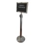 Panneau d'affichage type Voiturier Chrome